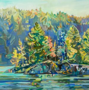 Just A Moment - 20x20"