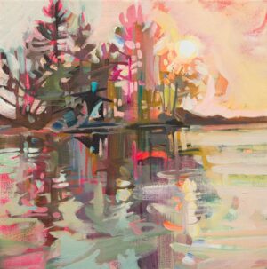 All Is Bright #15 - 12x12"
