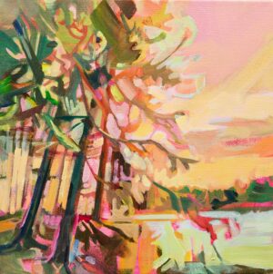 All Is Bright #2 - 12x12"