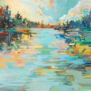 All Is Bright #4 - 12x12"