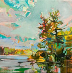 All Is Bright #5 - 12x12"